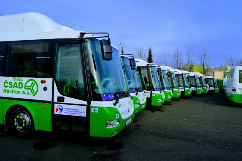 Ekologické autobusy SCANIA na Českotěšínsku
