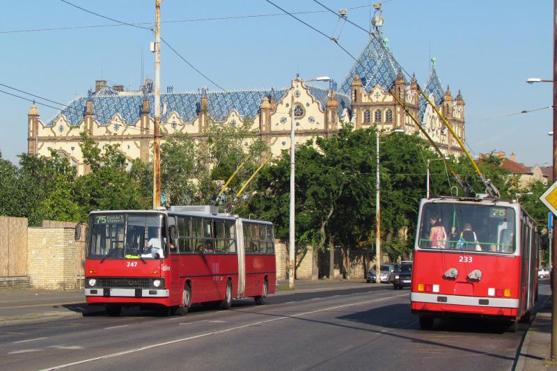 Dopravní fotozajímavosti z Budapešti