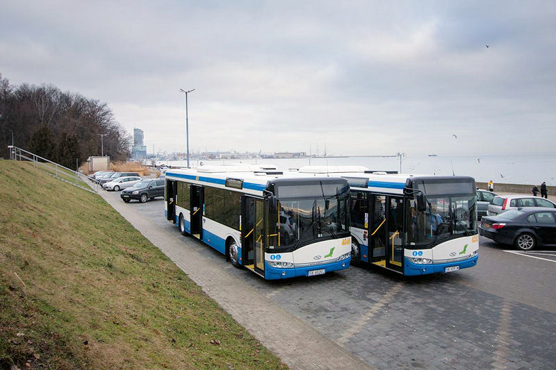 Nové autobusy Solaris v polské Gdyni