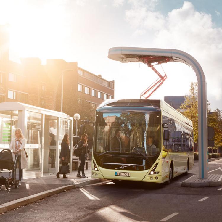 Volvo a ABB vybudovaly v Lucembursku otevřený systém pro nabíjení autobusů