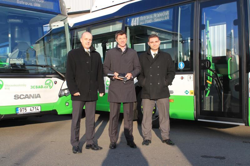 První CNG autobusy Scania Citywide LE v provozu v ČR