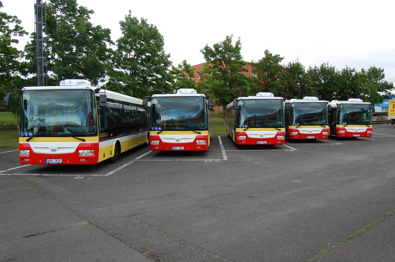 Mostecko má nové autobusy SOR pro městskou hromadnou dopravu