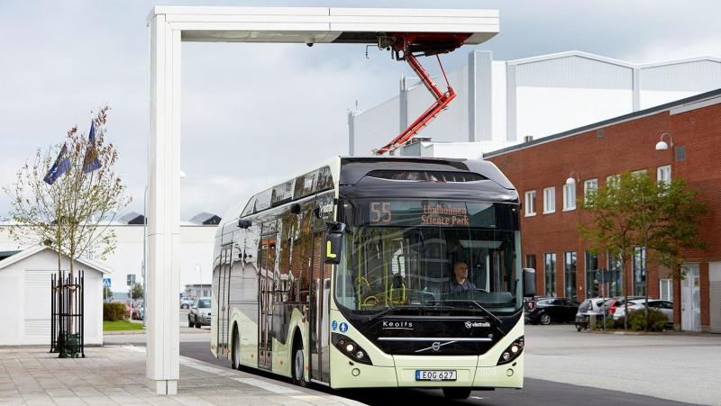 Volvo dodá do švédského města Värnamo elektrické hybridní autobusy