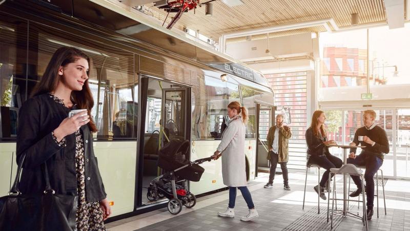 Volvo dodá do švédského města Värnamo elektrické hybridní autobusy
