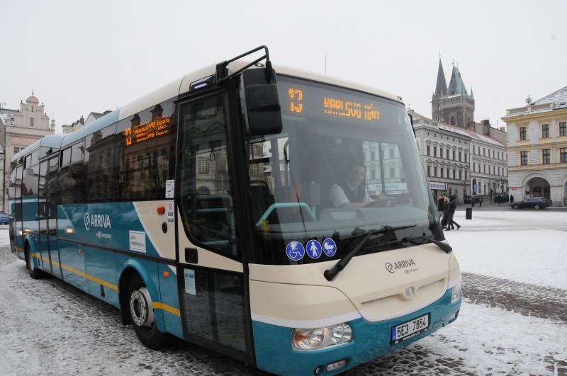 Bezkontaktní platební karty v MHD Kolín