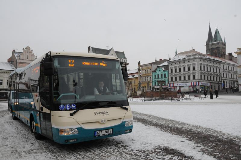 Bezkontaktní platební karty v MHD Kolín