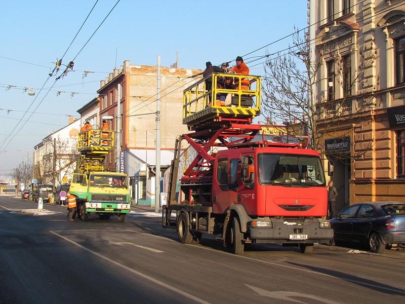 Nová trolejbusová trať v Plzni