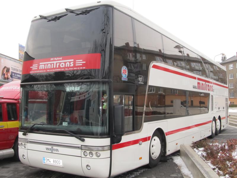 Irisbus, Setra a Van Hool na výstavišti v Olomouci
