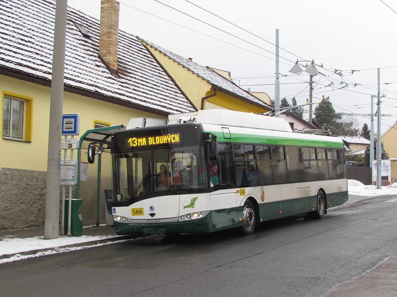 Nové trolejbusy 26 Tr v provozu v Plzni