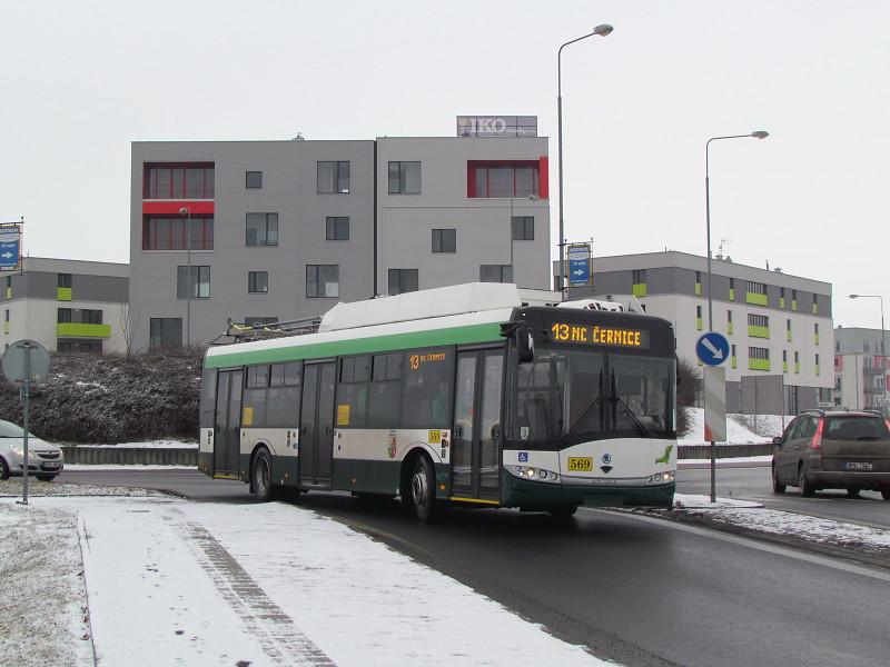 Nové trolejbusy 26 Tr v provozu v Plzni