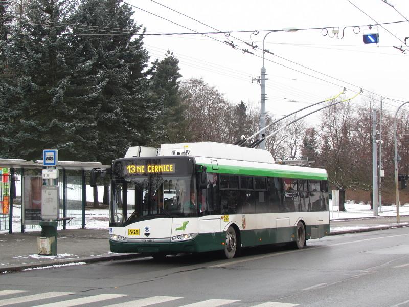 Nové trolejbusy 26 Tr v provozu v Plzni