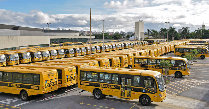 Iveco Bus dodává státním školám v brazilském Minas Gerais 628 autobusů