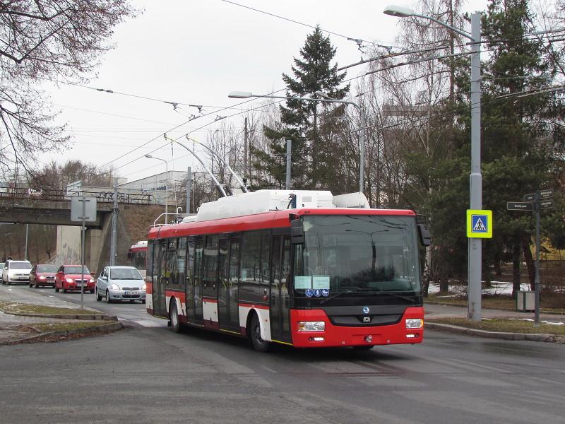 Trolejbusy Škoda 30Tr poprvé do Prešova