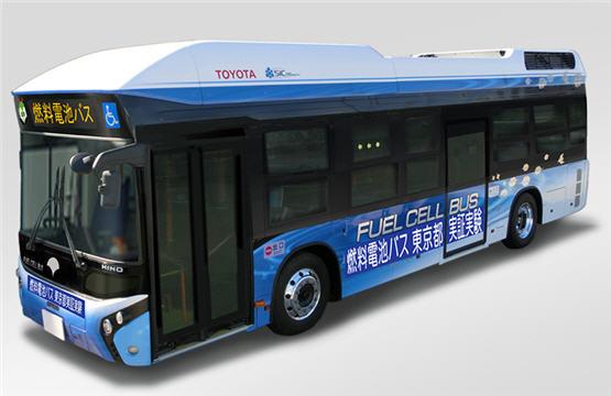 Na olympijských hrách 2020 v Tokiu budou jezdit autobusy na vodík