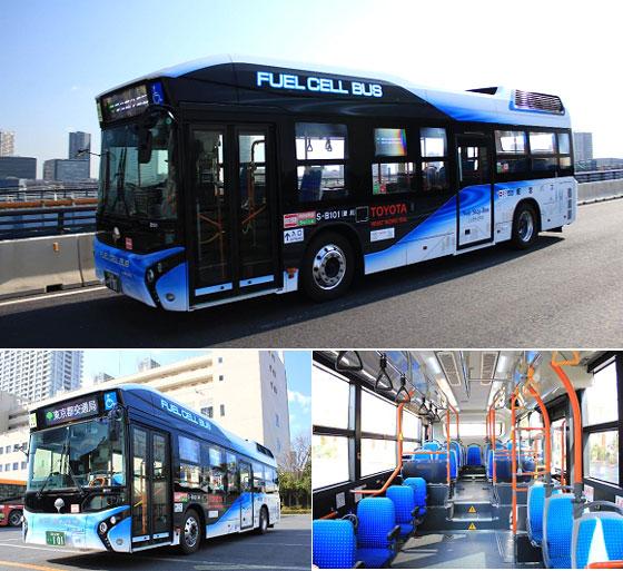 Na olympijských hrách 2020 v Tokiu budou jezdit autobusy na vodík