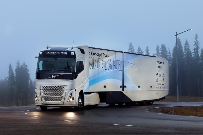 Nové hybridní Volvo Concept Truck pro dálkovou přepravu