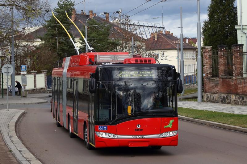 Trolejbusy ze Škody Electric míří do Českých Budějovic