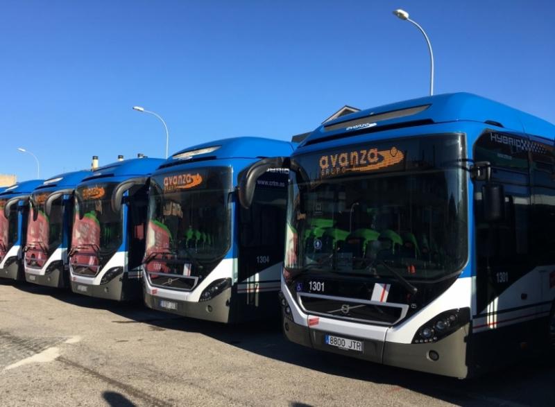 Volvo dodalo hybridní autobusy do Madridu a Zaragozy