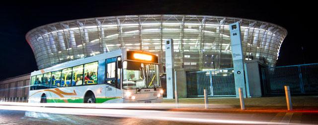 Tisíc autobusů MAN zajišťuje veřejnou dopravu v Kapském Městě