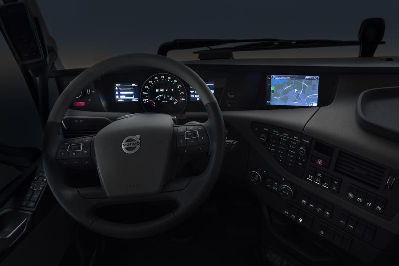 Volvo Trucks představuje nový integrovaný dotykový informační systém