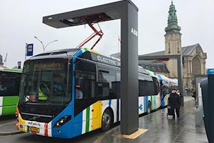 ABB Group získala několik zakázek na nabíjecí stanice pro elektrické autobusy