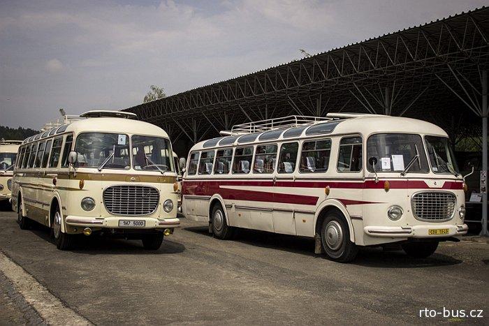 Sraz Klubu českých historických autobusů