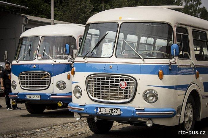 Sraz Klubu českých historických autobusů