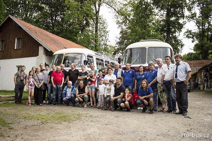 Sraz Klubu českých historických autobusů