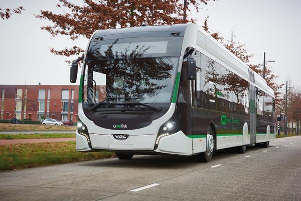 Kloubové elektrické autobusy VDL Citea Electric pro nizozemský Groningen