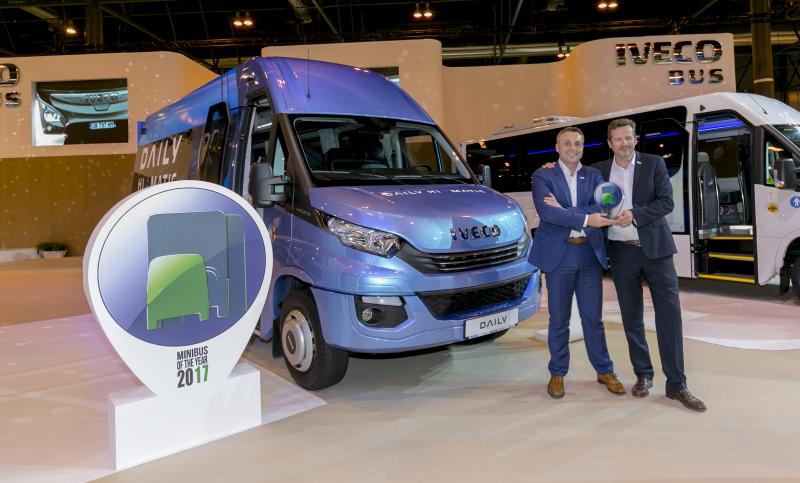 Daily Tourys získal titul &quot;International minibus of the year 2017&quot;