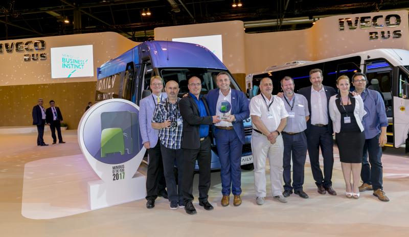 Daily Tourys získal titul "International minibus of the year 2017"