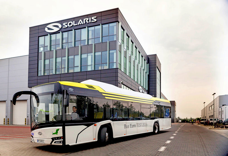 Elektrické autobusy od společnosti Solaris v Norimberku a Fürthu