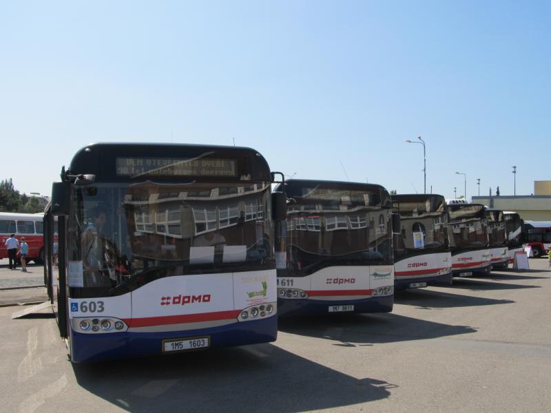 90 let autobusové dopravy v Olomouci