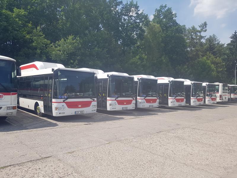 Nové CNG autobusy SOR na Kladensku