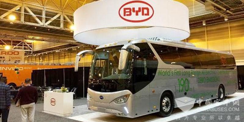 BYD postaví továrnu na elektrické autobusy v Ekvádoru