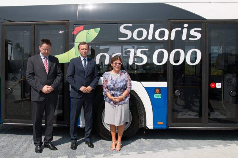 V Krakově vyjedou další elektrické autobusy Solaris