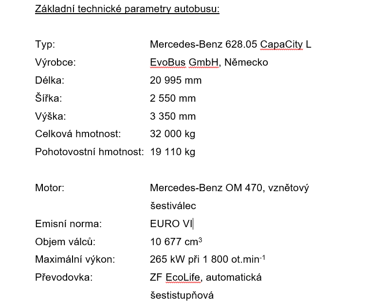 Mercedes-Benz CapaCity L pojede od září na letiště Václava Havla