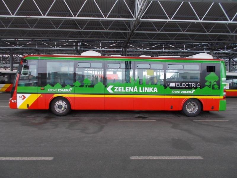Od září se cestující v Hradci Králové zdarma svezou Zelenou linkou MHD