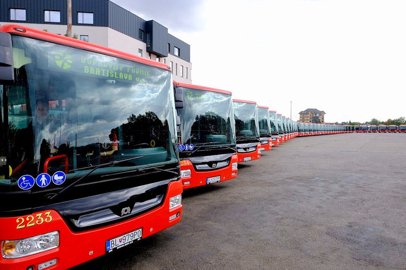 V Bratislavské MHD se rozrostl vozidlový park už o 38 nových autobusů