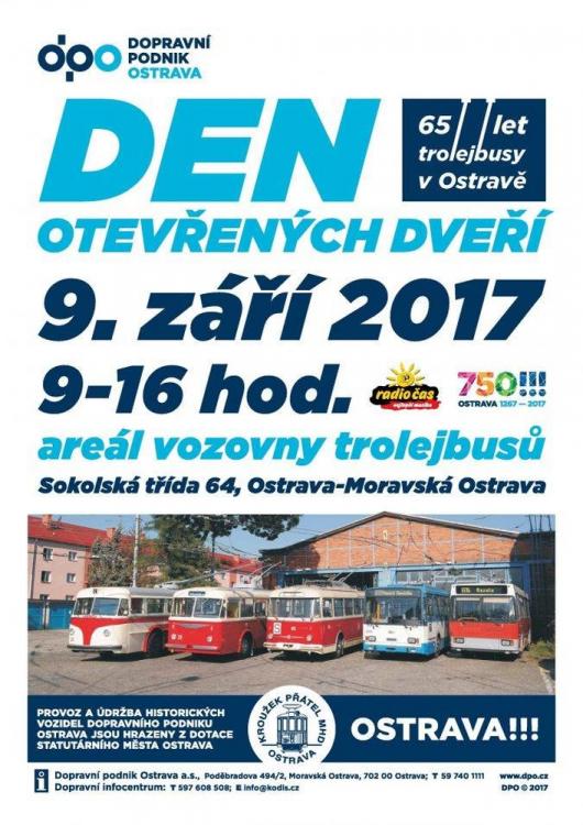Fotoreportáž ze Dne otevřených dveří v Dopravním podniku Ostrava