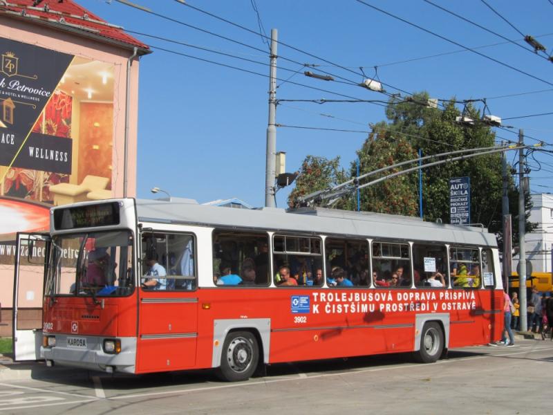 Fotoreportáž ze Dne otevřených dveří v Dopravním podniku Ostrava