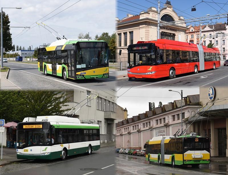 Letní zkušební jízdy trolejbusů Škody Electric v Plzni