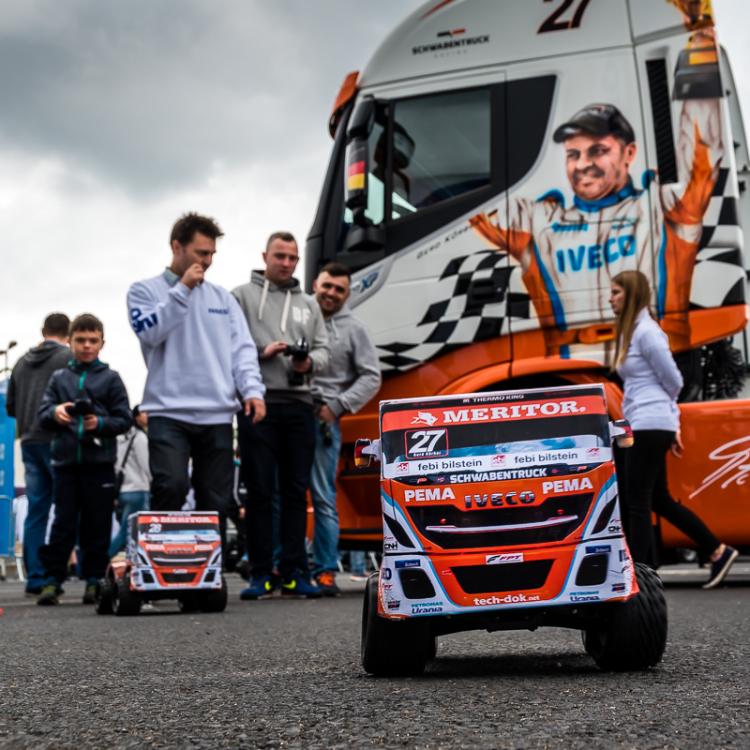 Evropský pohár tahačů 2017 v Mostě: IVECO s týmy Team Schwabentruck a Hahn