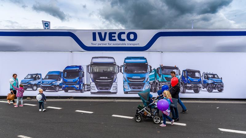 Evropský pohár tahačů 2017 v Mostě: IVECO s týmy Team Schwabentruck a Hahn