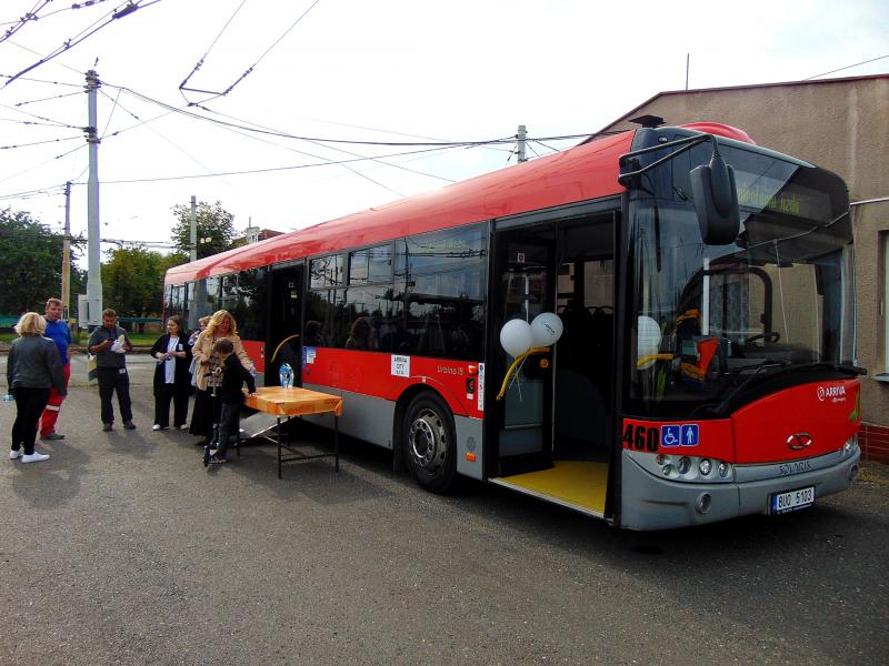 Den maminek s trolejbusy v Teplicích