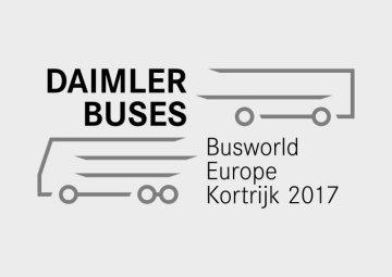 Busworld Kortrijk 2017: Daimler Buses: Dvě značky se špičkovými službami: Omniplus a BusStore