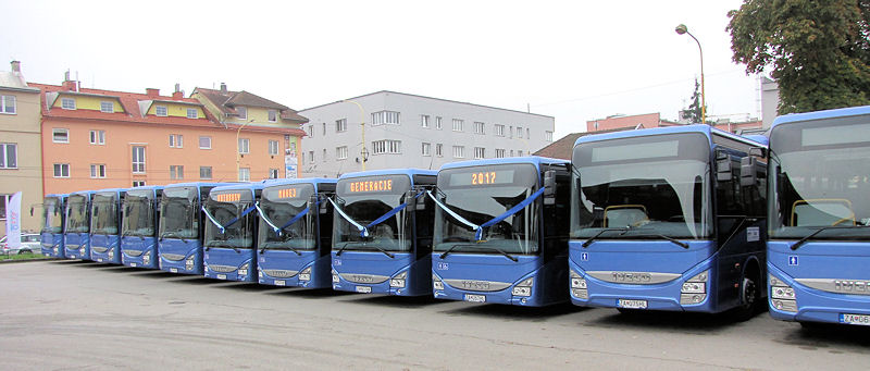 SAD Žilina provozuje 30 autobusů Iveco Crossway nové generace