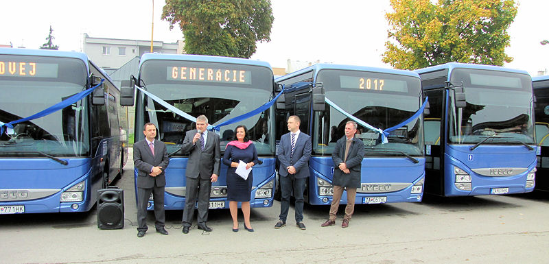 SAD Žilina provozuje 30 autobusů Iveco Crossway nové generace