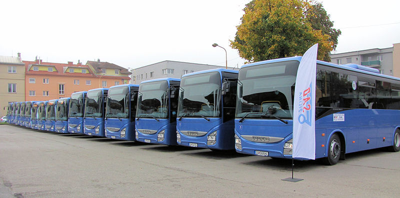 SAD Žilina provozuje 30 autobusů Iveco Crossway nové generace