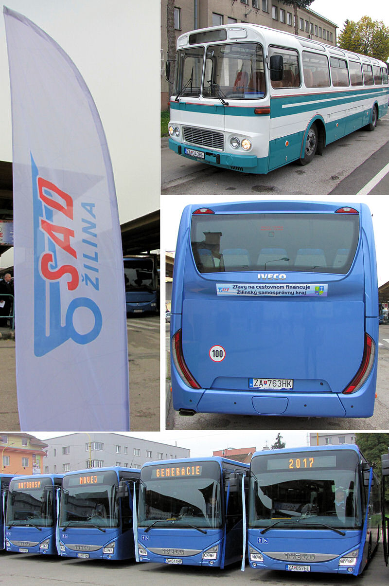 SAD Žilina provozuje 30 autobusů Iveco Crossway nové generace